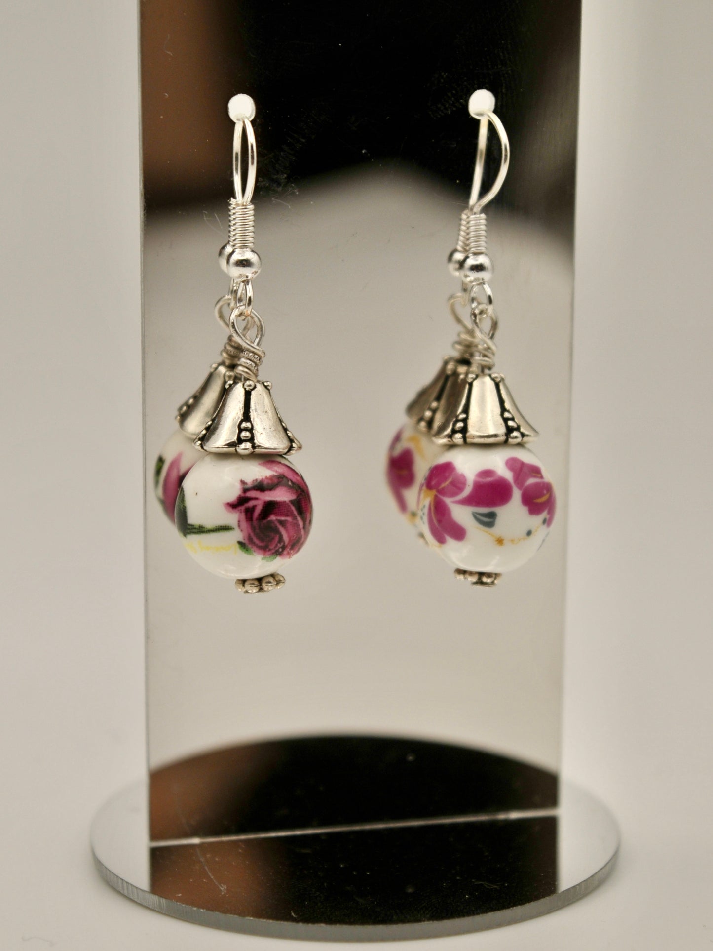 Vintage bead earrings