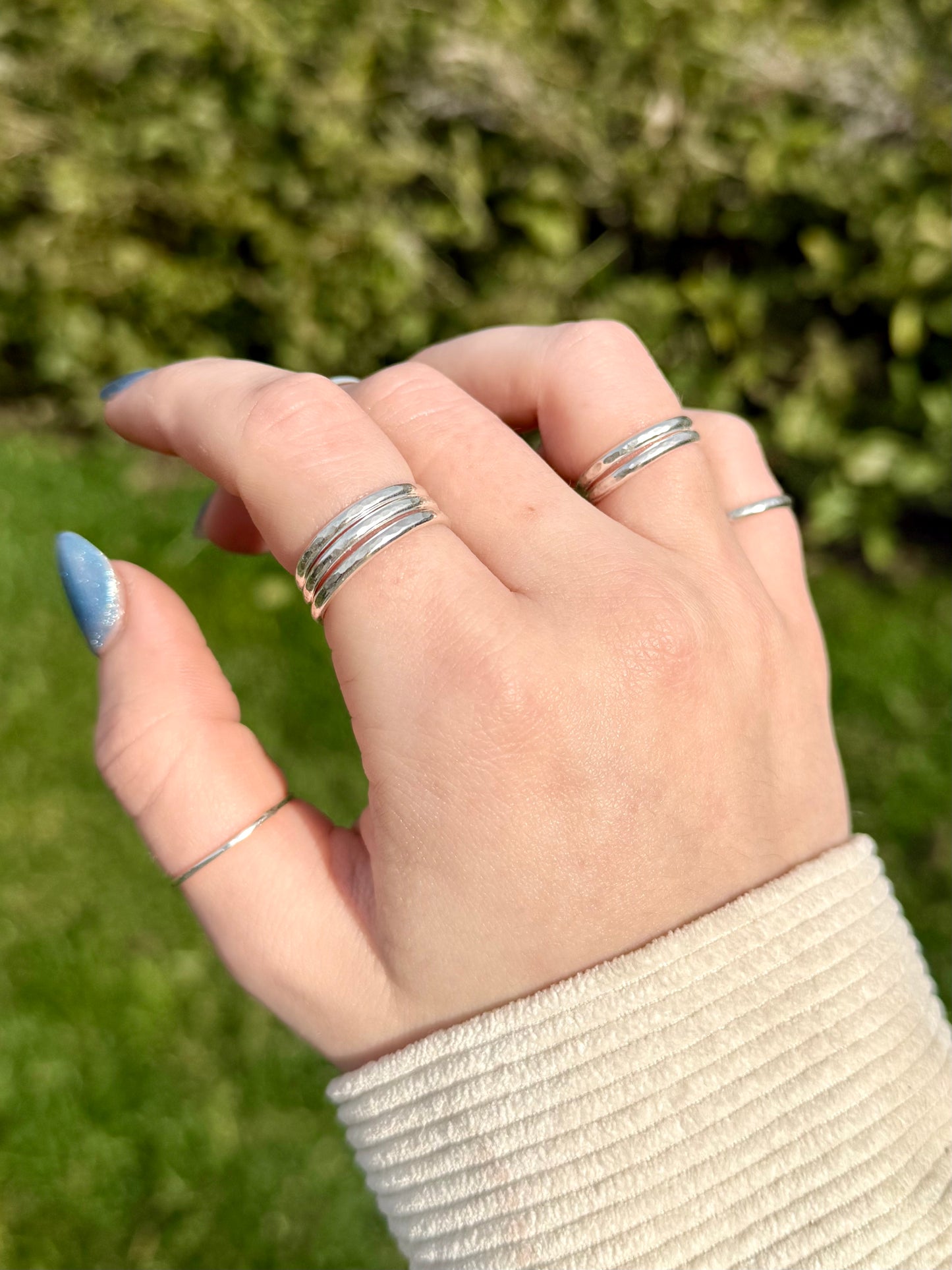 Forged Elements Stacker Rings