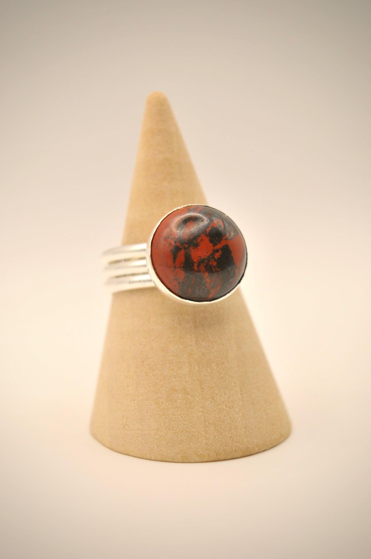 Fiery Earth Ring ~ size 9