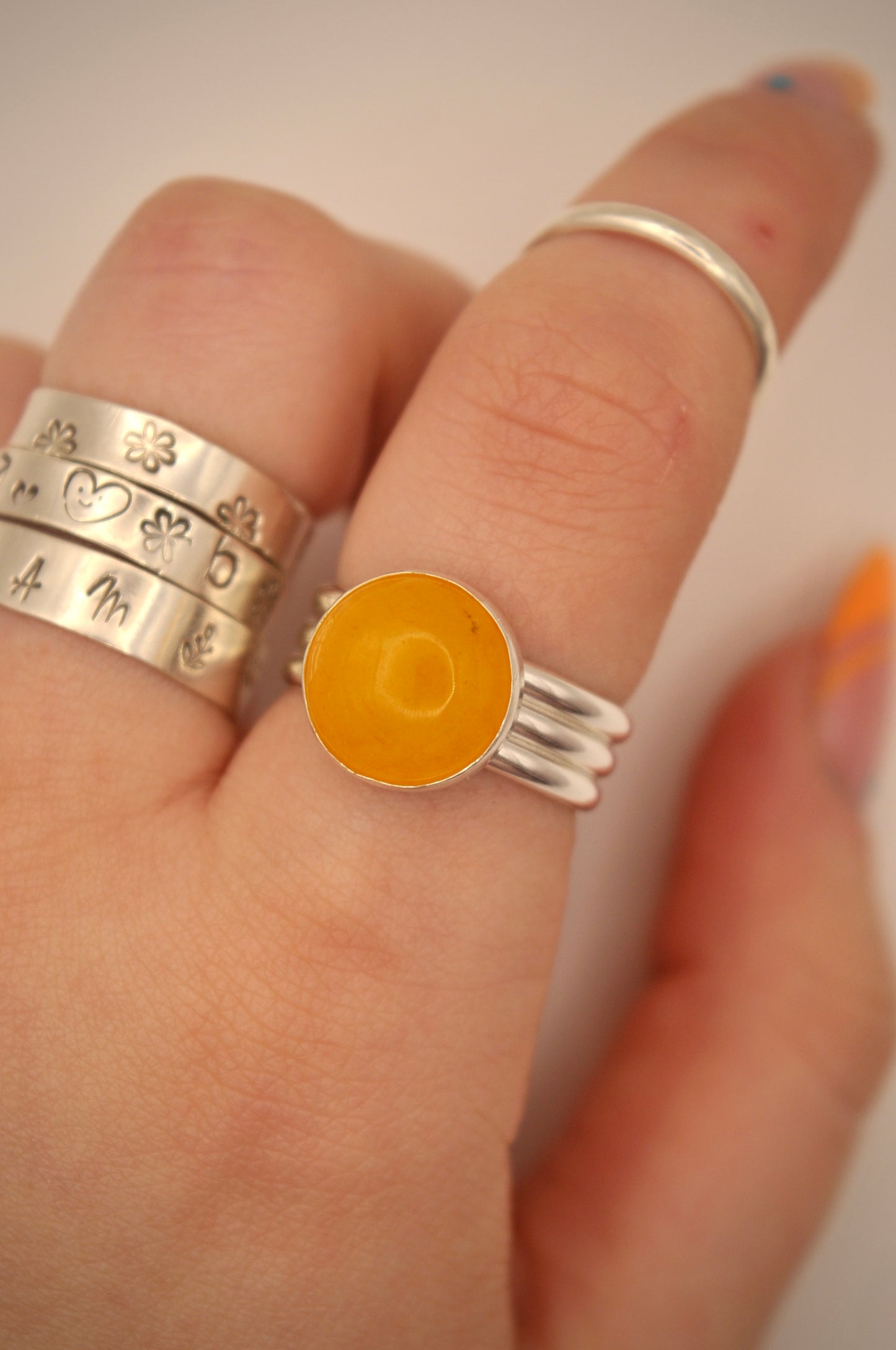 Sunbeam Glow Ring ~ size 7.5