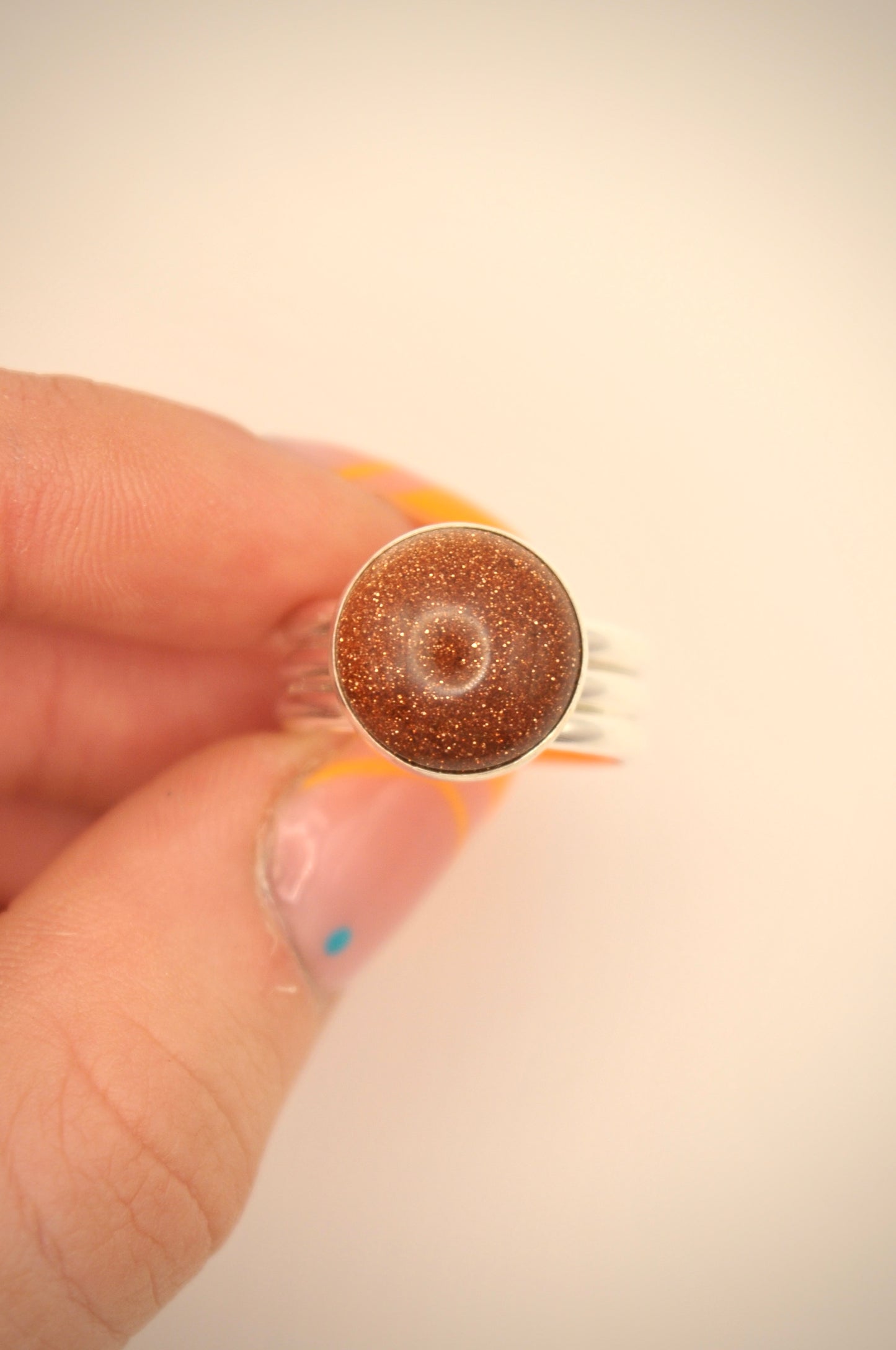 Golden Ember Ring ~ size 6