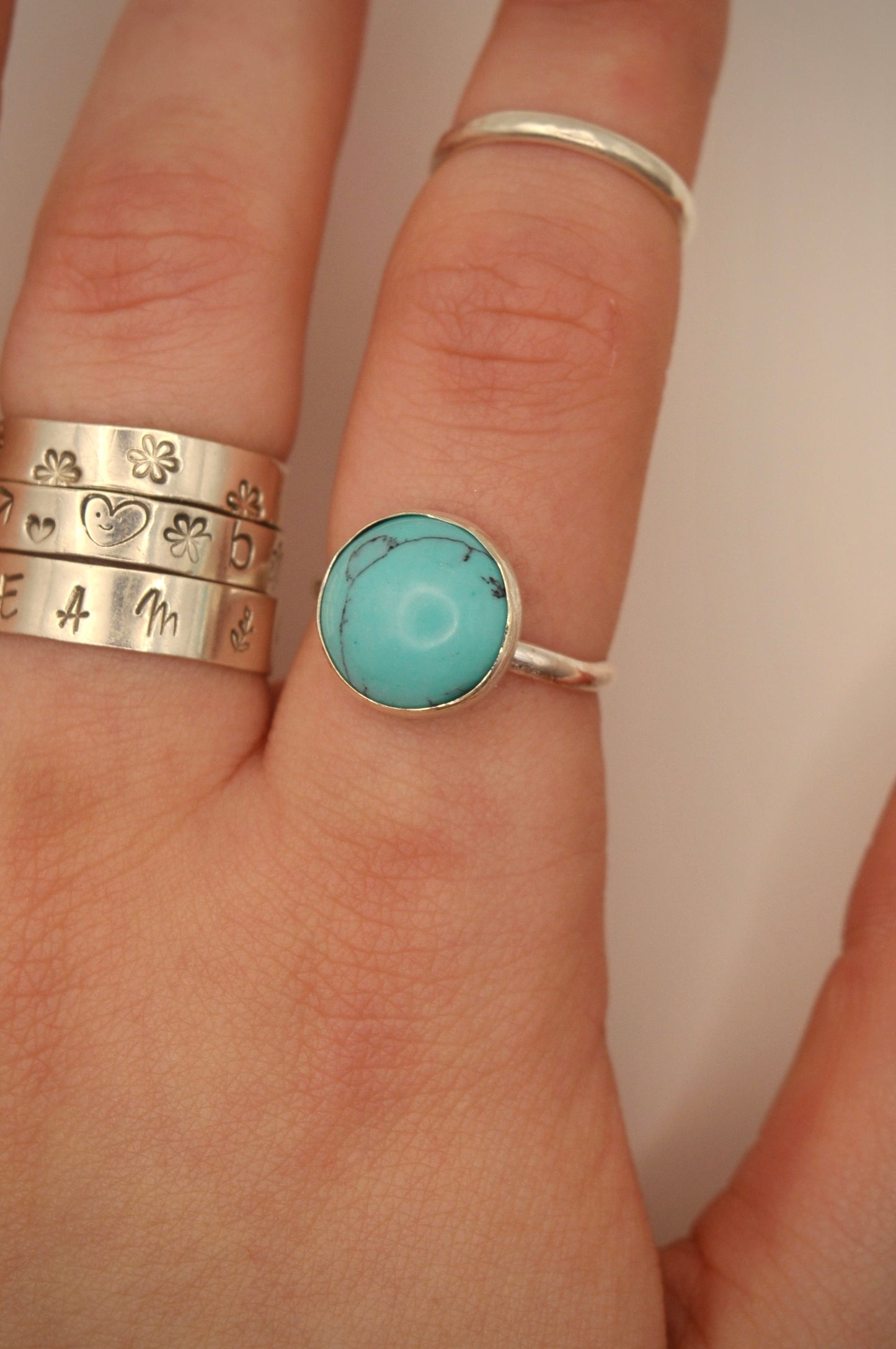 Azure Horizon Ring ~ size 8