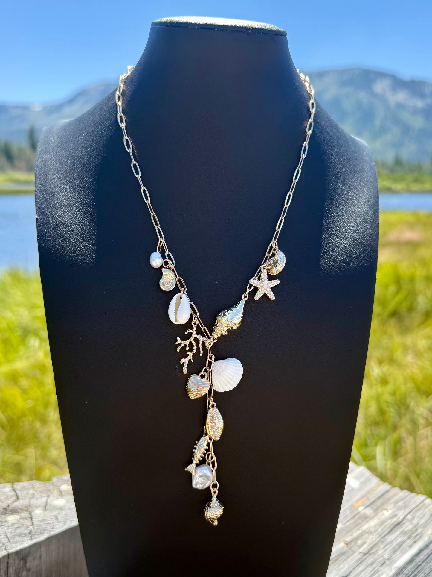 Oceanfall Statement Necklace