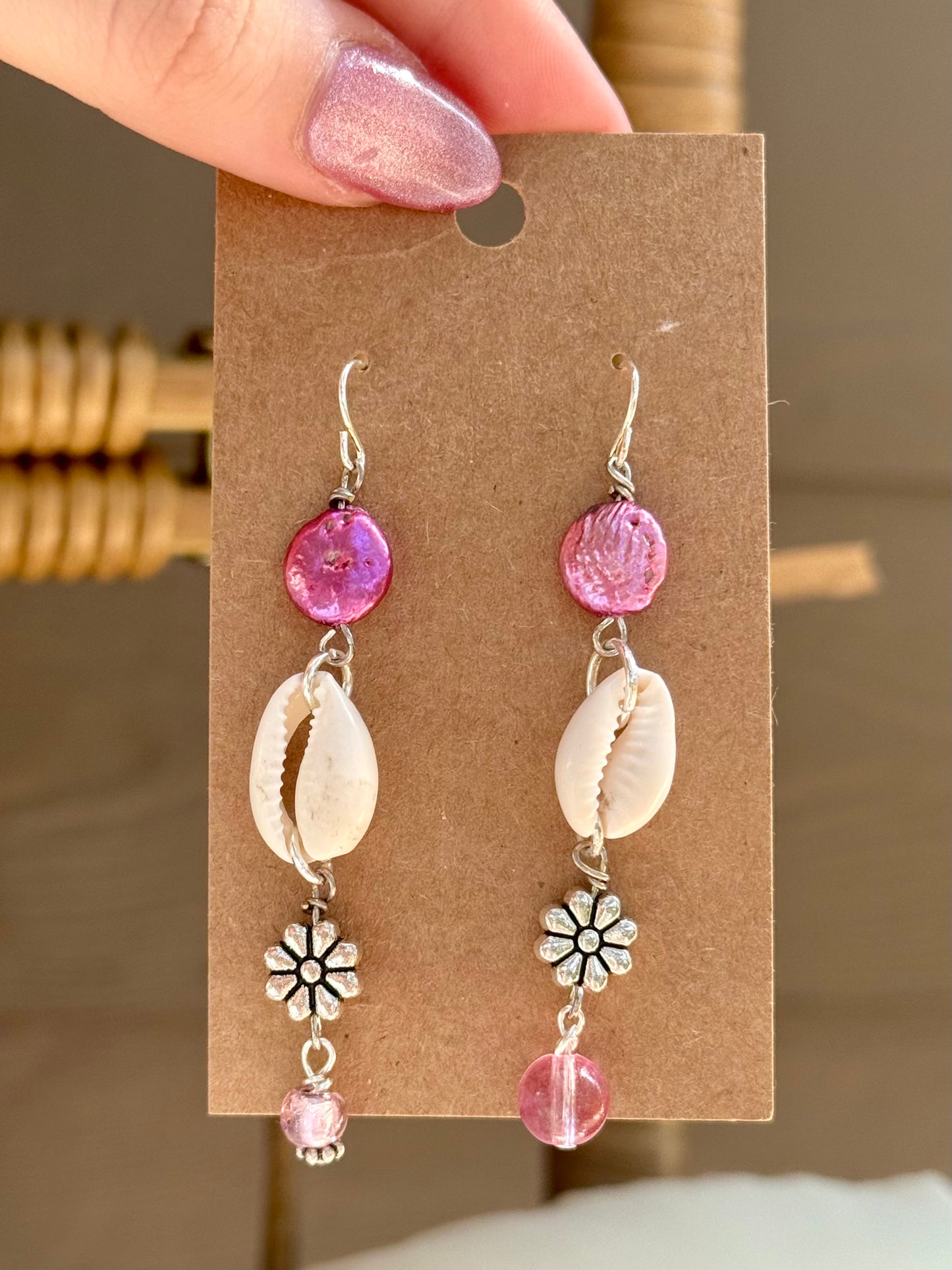 Shell & Blossom Earrings