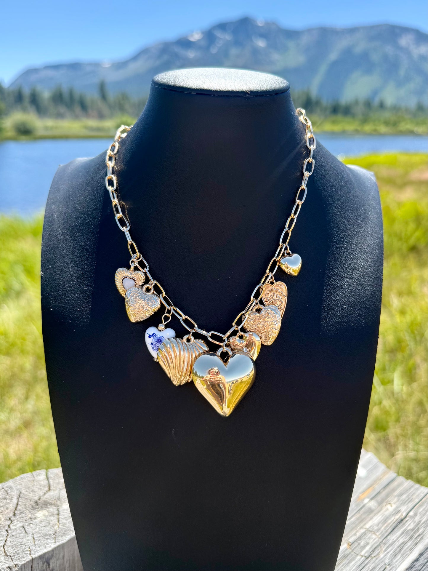 Golden Heart Necklace