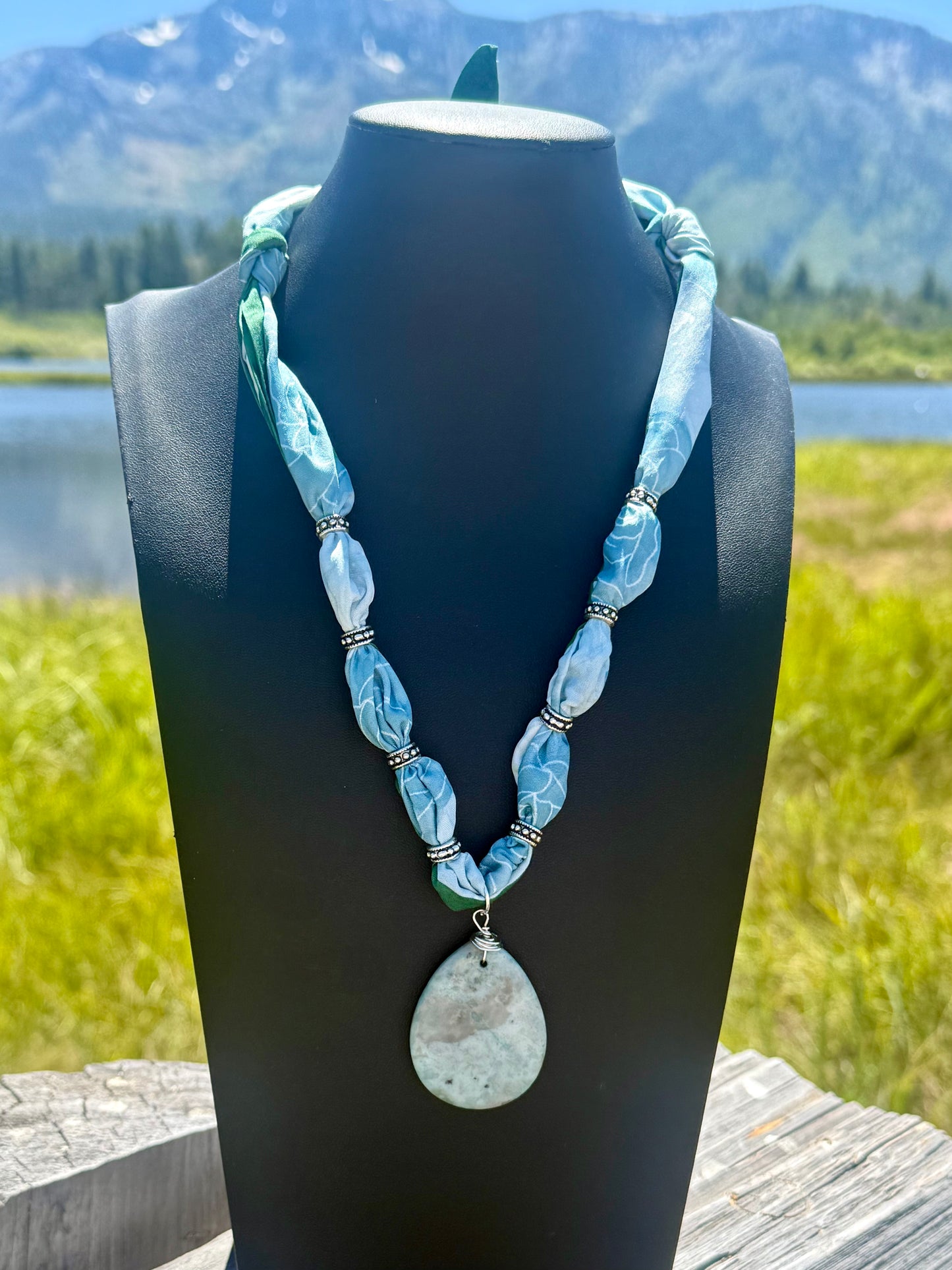Oceanstone Pendant Necklace