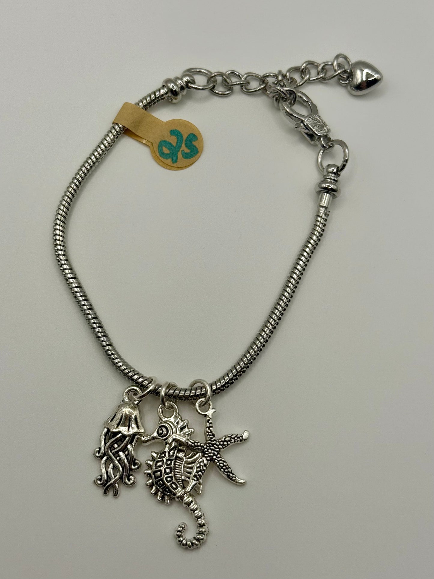 Ocean Trio Charm Bracelet